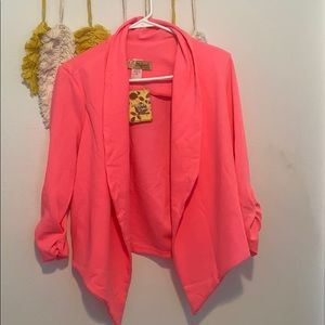 Hot pink blazer